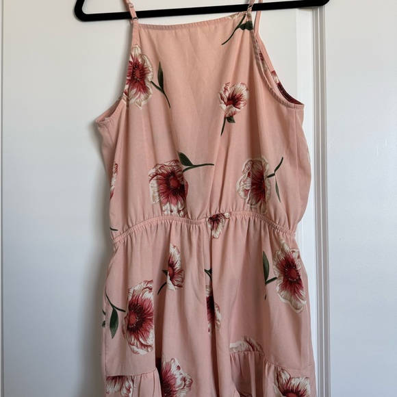 Lydella Pink Floral Romper - Picture 2 of 5